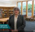 Julie Fitzgerald delivers the SOTC from the Library