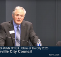 Mayor O'Neil delivers 2025 SOTC