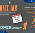 2026 Skate Jam New Date
