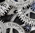 Teamwork photo graphic