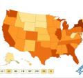 CDC Map of Covid-19