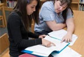 people doing homework