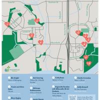 heARTs of Wilsonville Map