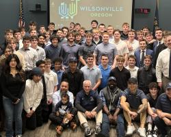 Wilsonville HS football team