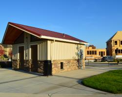 restrooms