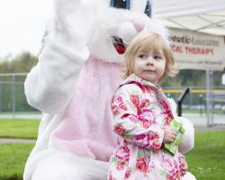Bunny with child