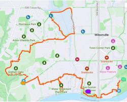 Sole Sisters Race Route