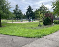 Front of Park - Sign and Playground