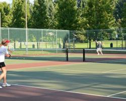 tennis courts