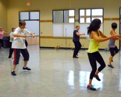 Adult exercise class