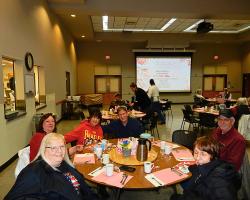 Joan Congregate lunch valentines 