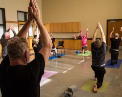 yoga class