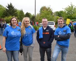 group of volunteers