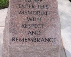 Entrance to Memorial