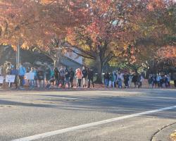 Ruby Bridges Walk to School Day Meridian Creek MS students