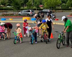 Bike Clinic at Lowrie Primary