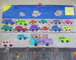 Smart Art display at city hall