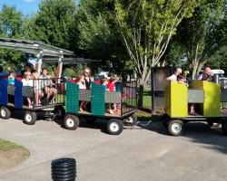 Train rides at Town Center park during Party in the Park event