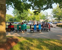Train rides at Town Center park during Party in the Park event