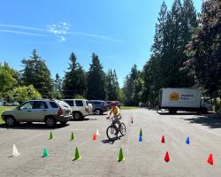 Bike camp lesson