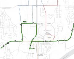 New Route 4 Weekday New Route 4 Weekday map effective 8-24-2026