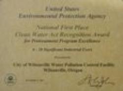 Best Pretreatment Program Award