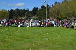 Kids at Egg Hunt