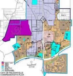 Comprehensive plan colorful map