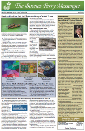 Page 1 of April 2023 issue