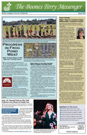 Page 1 of August 2023 issue