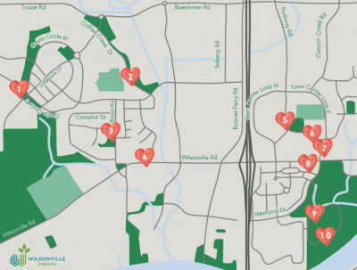 map of locations of hearts