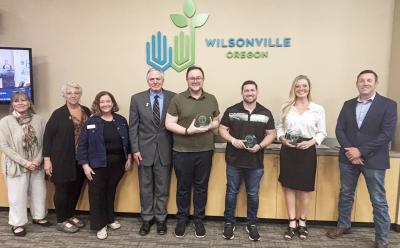 2025 Stormwater Stewards honorees with City Council