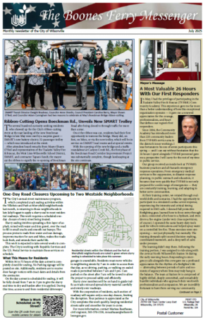 Page 1 of July 2025 issue