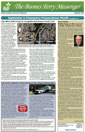 Page 1 of September 2025 issue