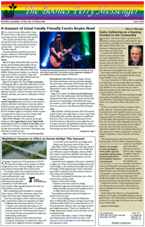 June 2026 Boones Ferry Messenger