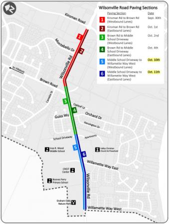paving route and schedule