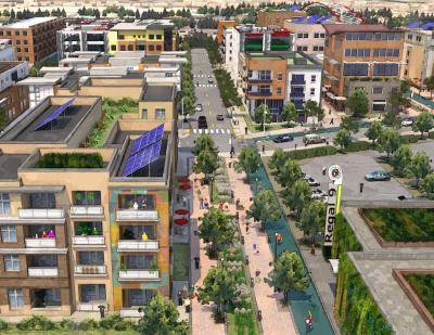 Town Center Rendering