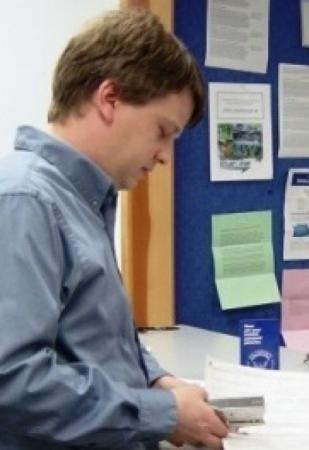 Man Applying for permit
