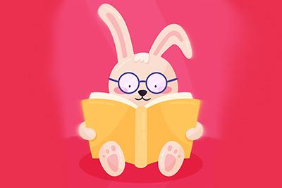 reading rabbit