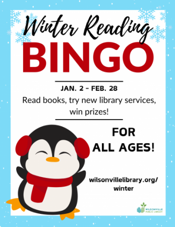 Winter Reading Challenge 2025 flyer