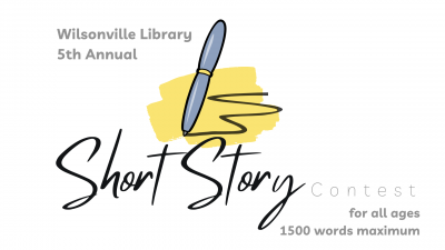 Short Story Contest logo with illustrated pen