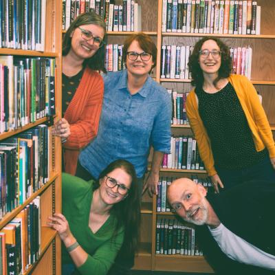 photo of the WVPL youth services staff