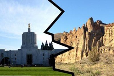 Oregon Capitol and eastern Oregon