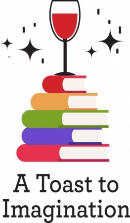 "A Toast to Imagination" wine and books