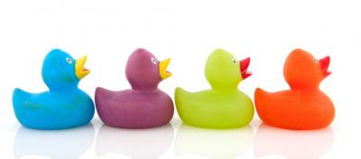 rubber ducks
