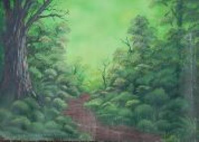 After the rain painting