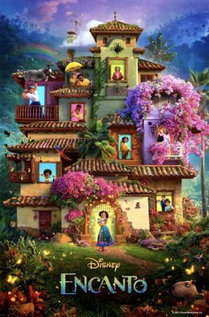 Encanto movie flyer