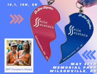 2026 Sole Sisters Race Medal