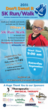 Oliver's 5K Flyer