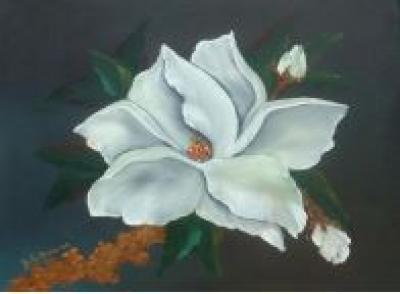 Magnolia painting